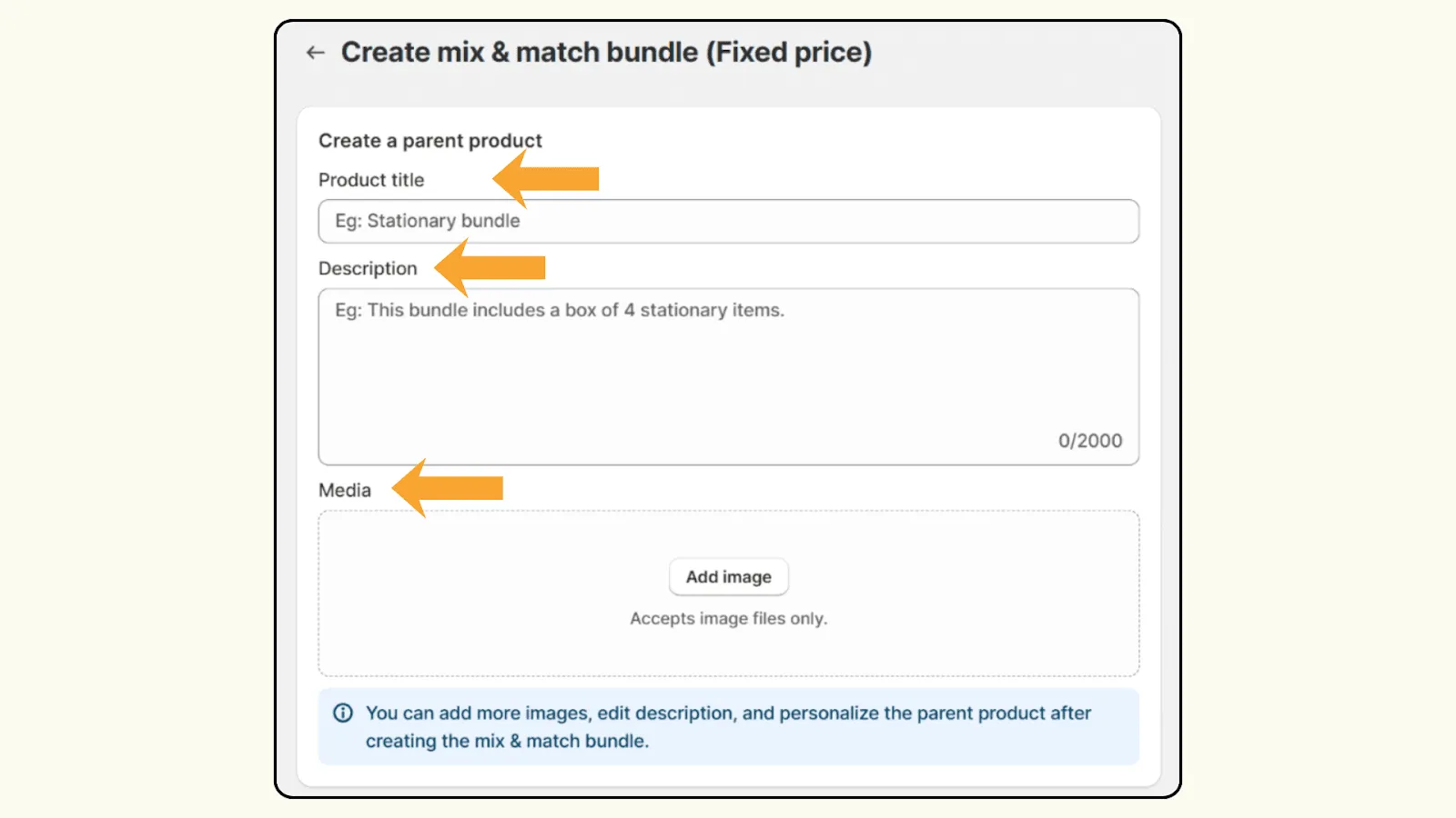 How to create shopify Mix and match bundle 