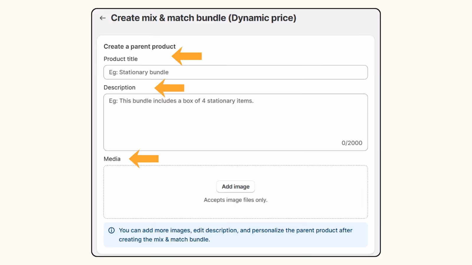 How to create shopify Mix and match bundle 