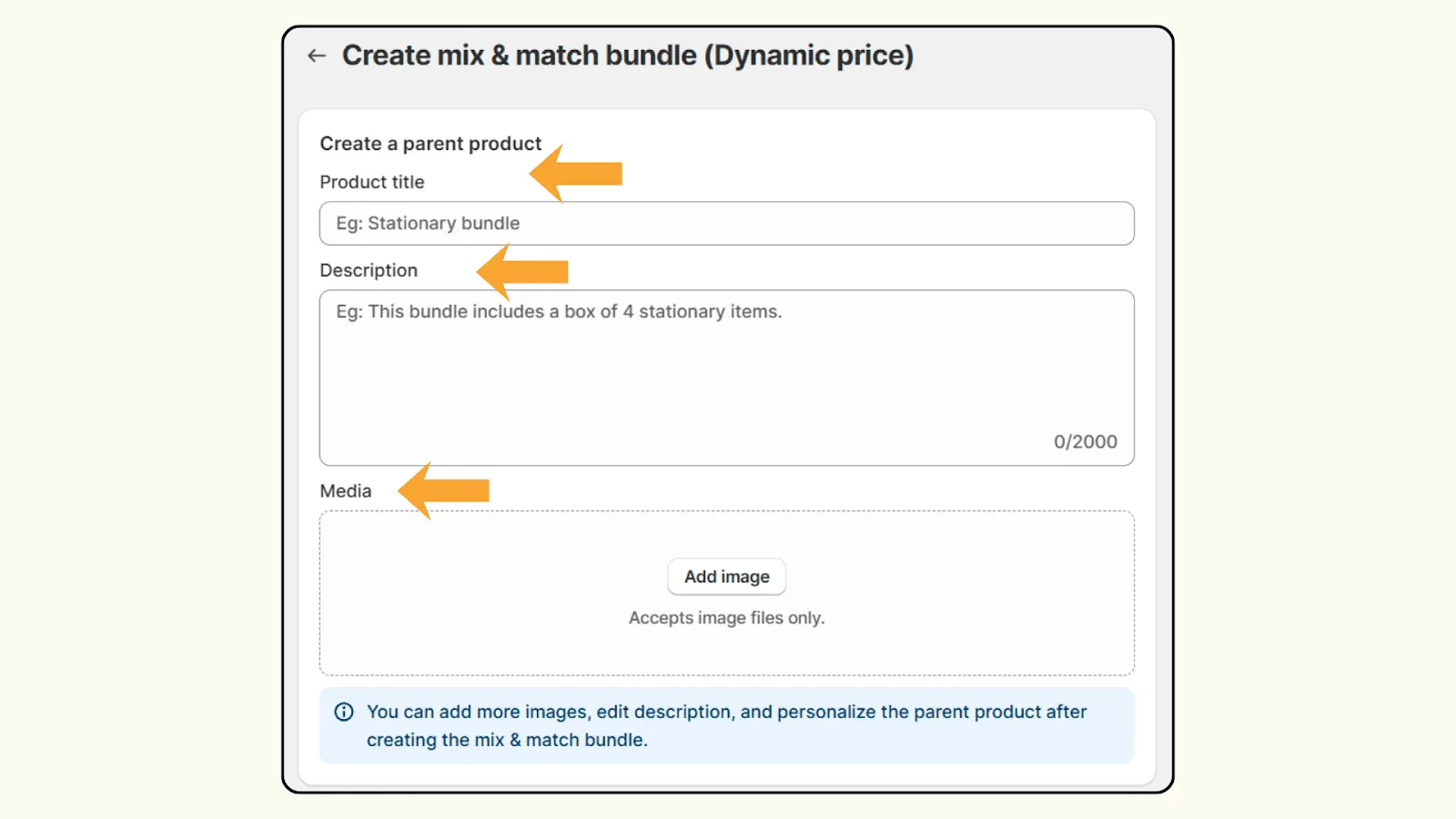 How to create shopify Mix and match bundle 