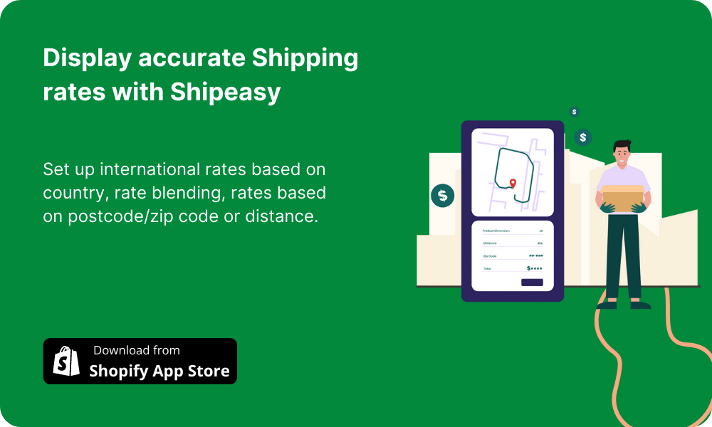 Shipping rates app for Shopify