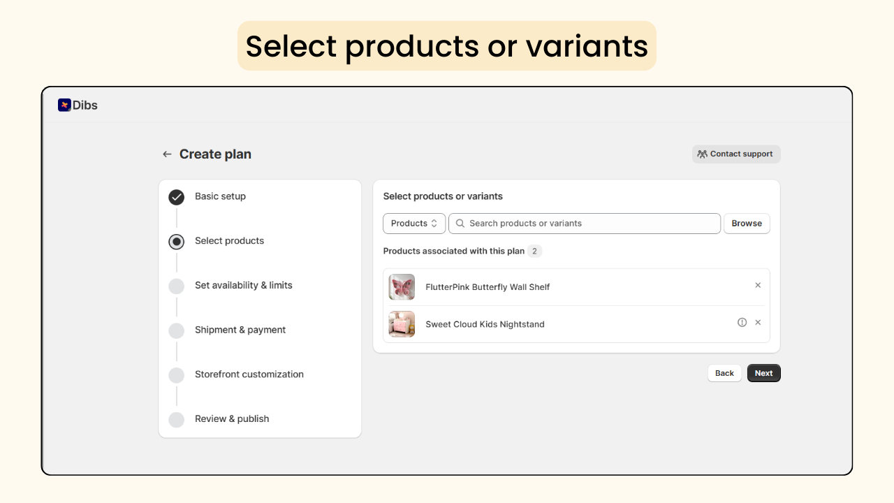 available on backorder