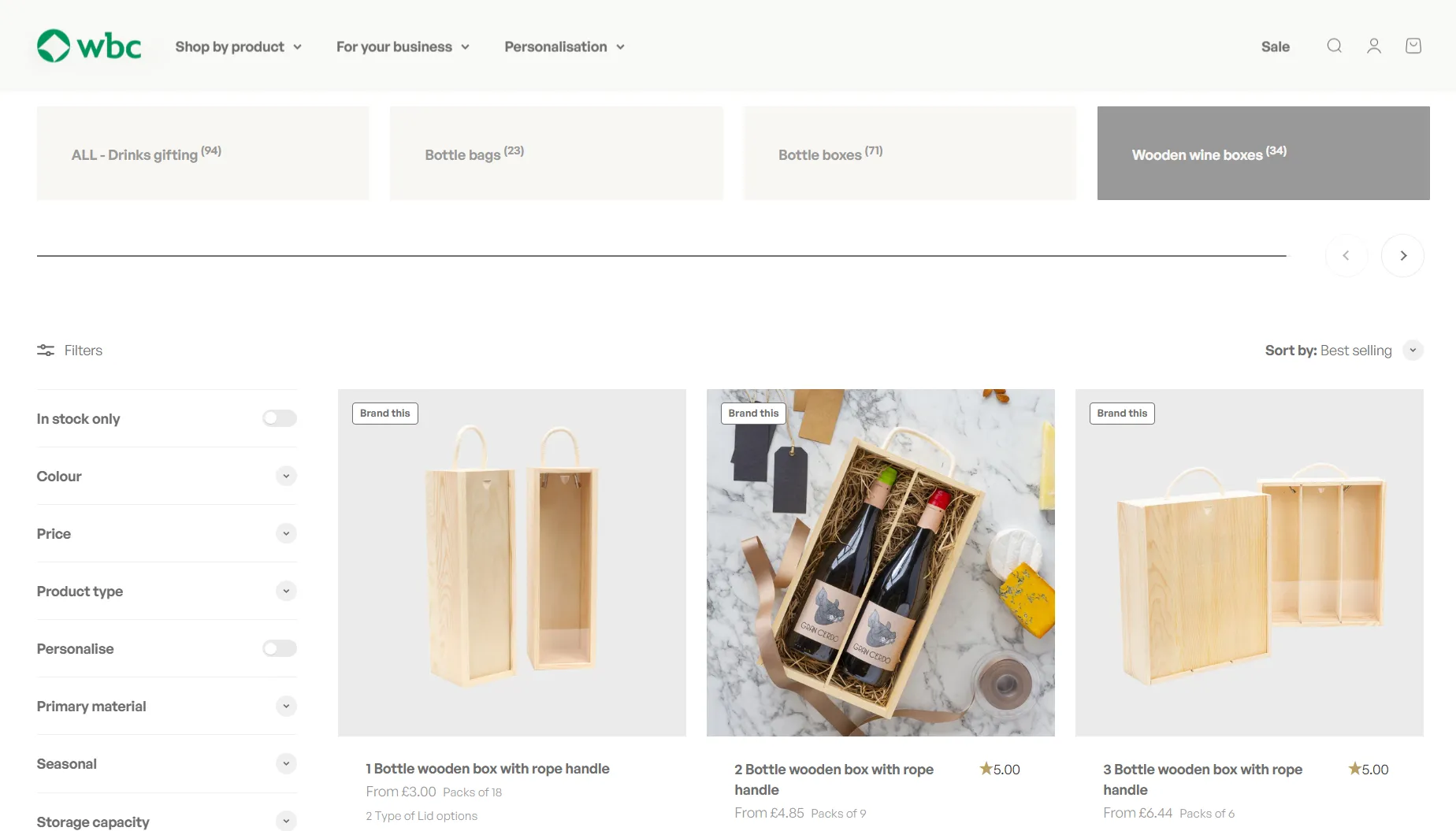 Wbc storefront