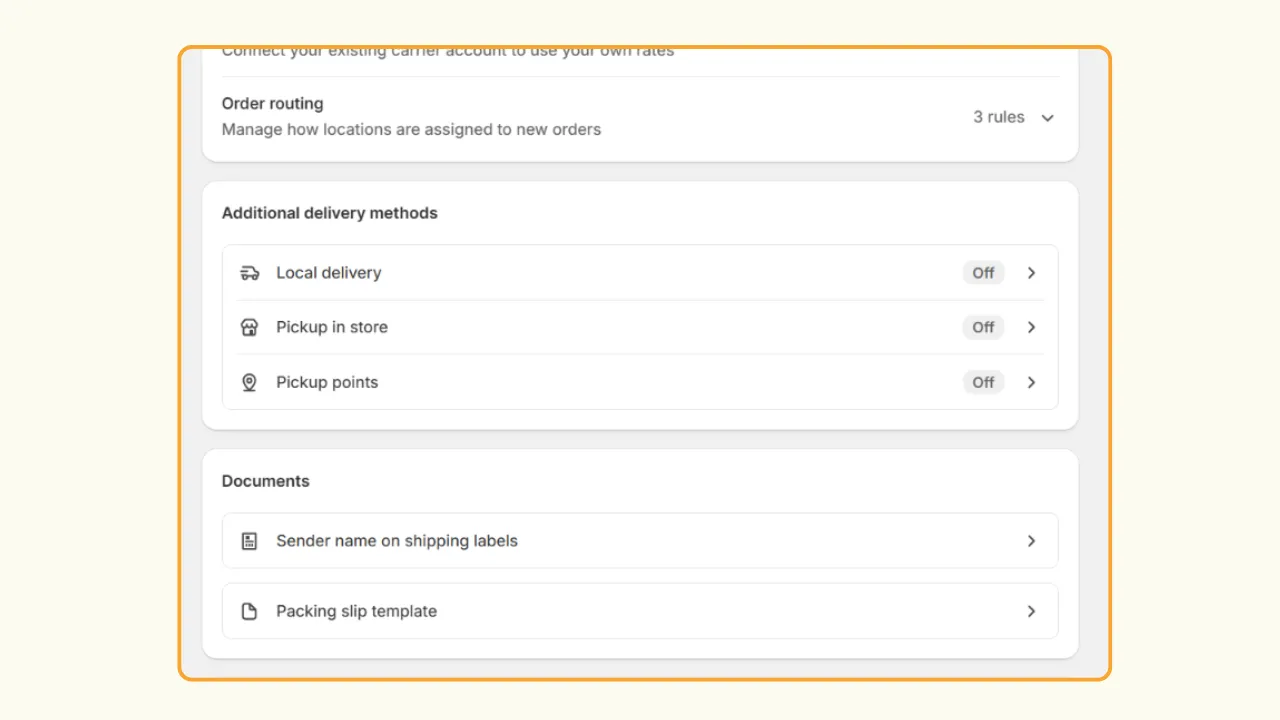 Set up Shopify local pickup - Pickup in store