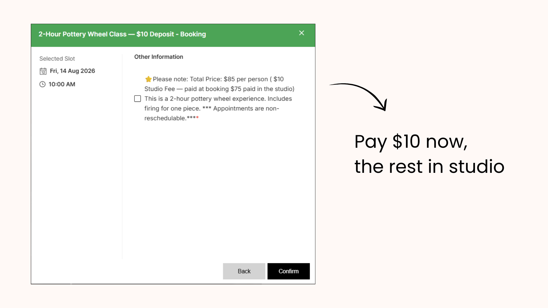 BookX solving partial payments