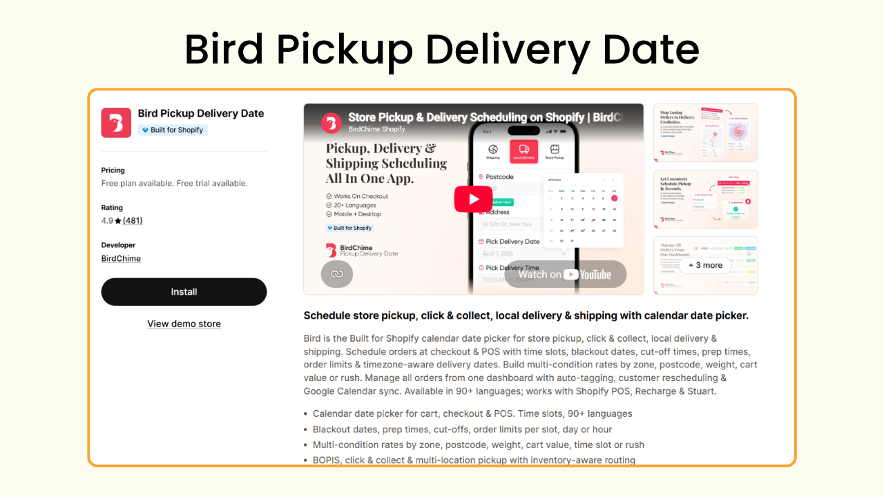 Bird - WooCommerce to Shopify delivery alternative