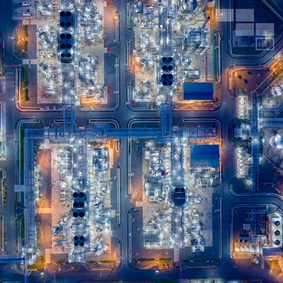 Touchless™ Monitoring sensors providing continuous visual and thermal asset monitoring at an oil refinery
