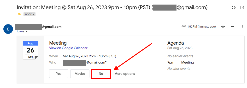 How to Delete a Google Calendar Event You’re Invited To