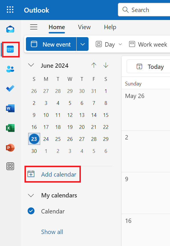 Add Google Calendar to Outlook