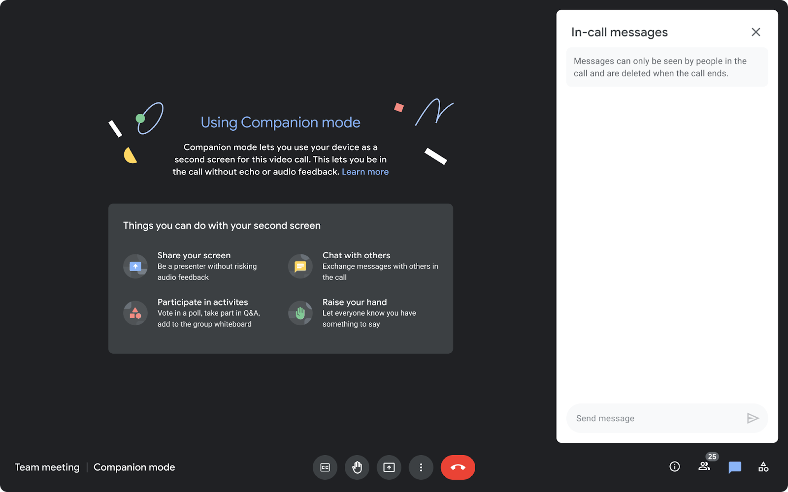 Google Companion Mode