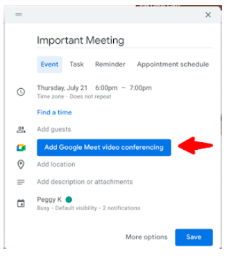 Invite guests to the meeting