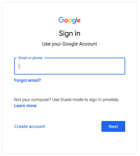 Google Sign-In