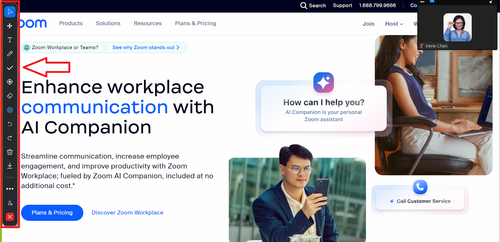 Annotation in Zoom