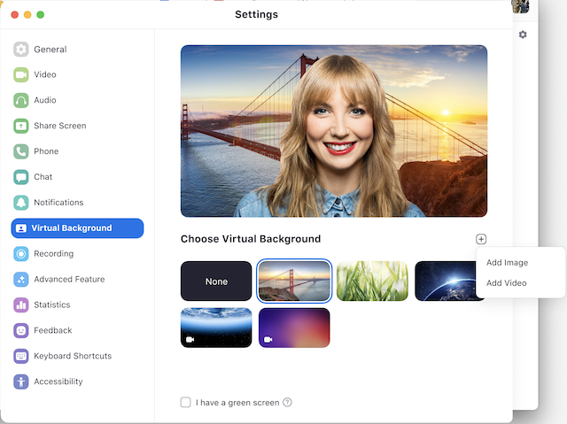 Zoom Virtual Backgrounds