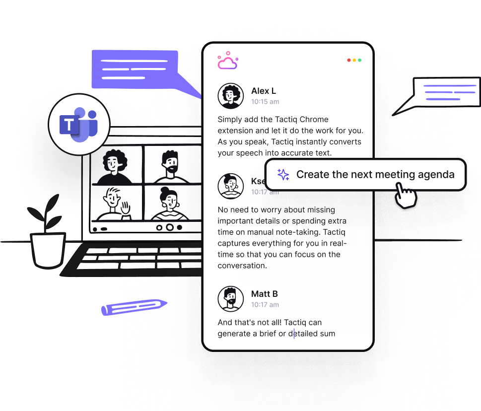 How to Use Tactiq's AI Transcription for Microsoft Teams