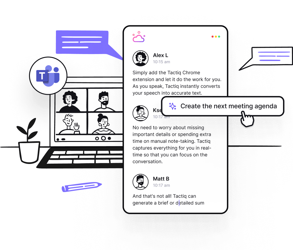 How Tactiq Enhances Your Microsoft Teams Meetings