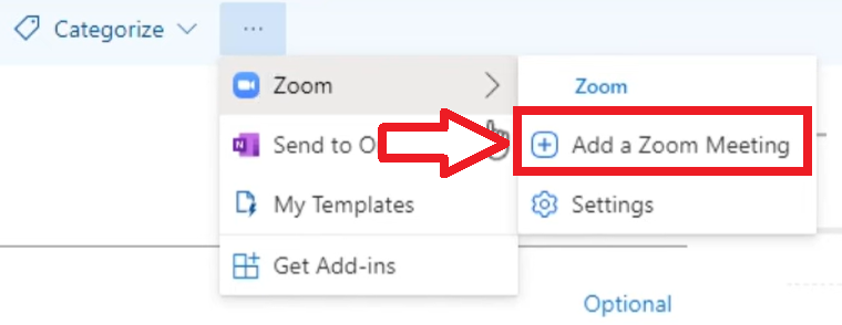 Adding a Zoom Meeting Link to the Appointment