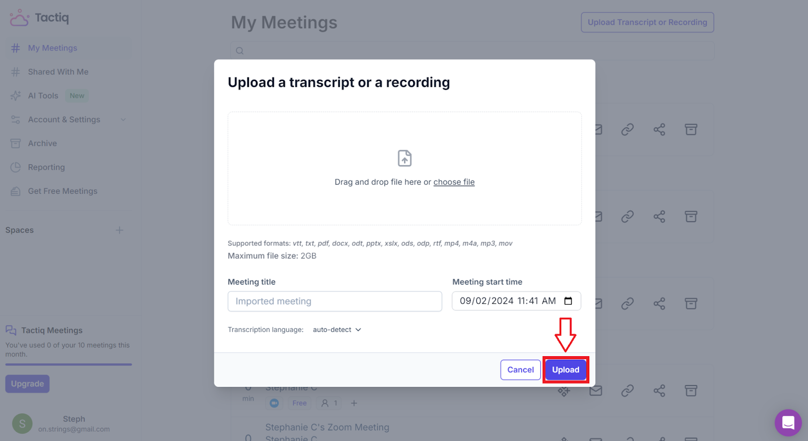 How to Transcribe an Already Recorded Zoom Meeting