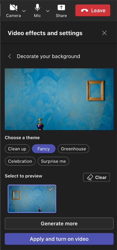 Decorate your background