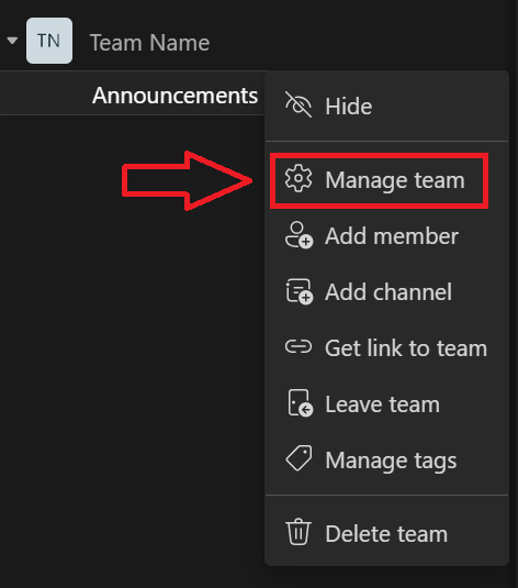 How to Customize and Manage Your Team in Microsoft Teams