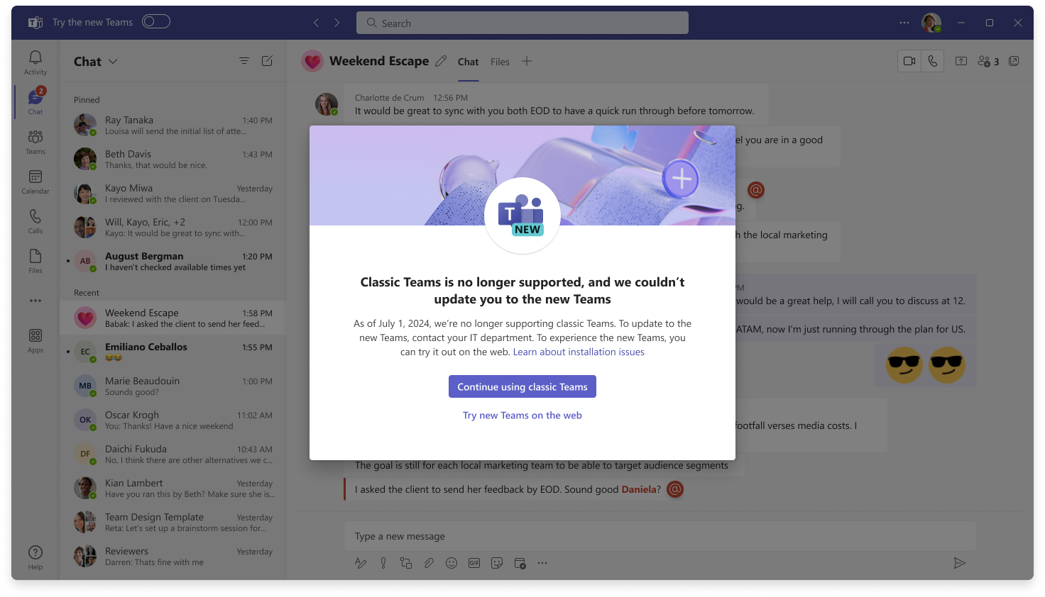 Why Microsoft Retired Microsoft Teams Classic