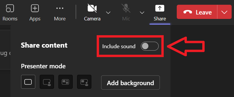 Share Computer Sound