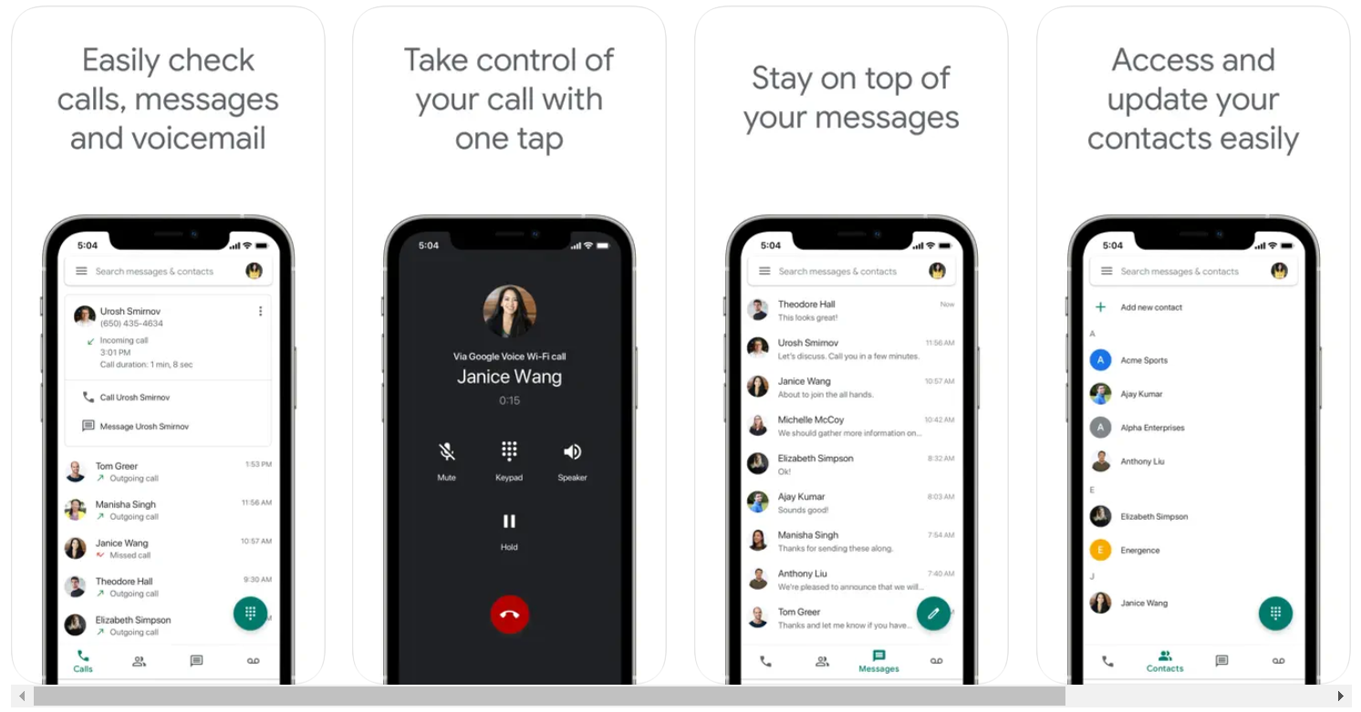 Google Voice App