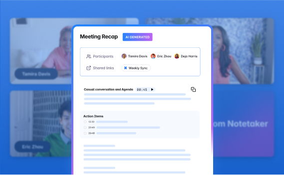 Loom Meeting Recap Feature