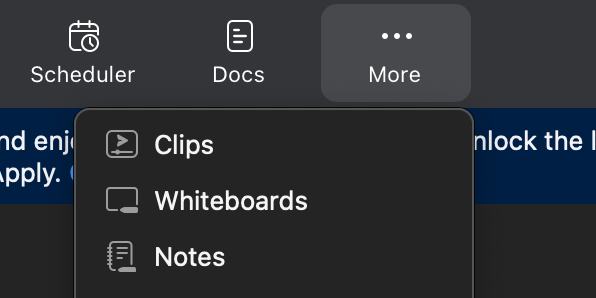 Record a Zoom clip from the app