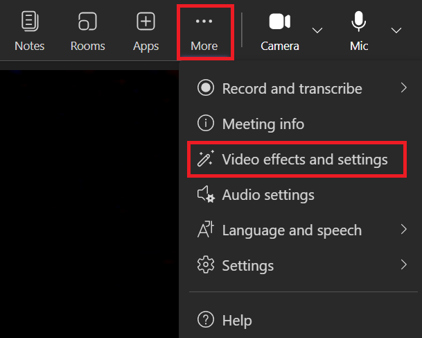 Add a Custom Background During A Meeting