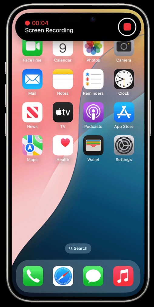 iPhone Screen Recording