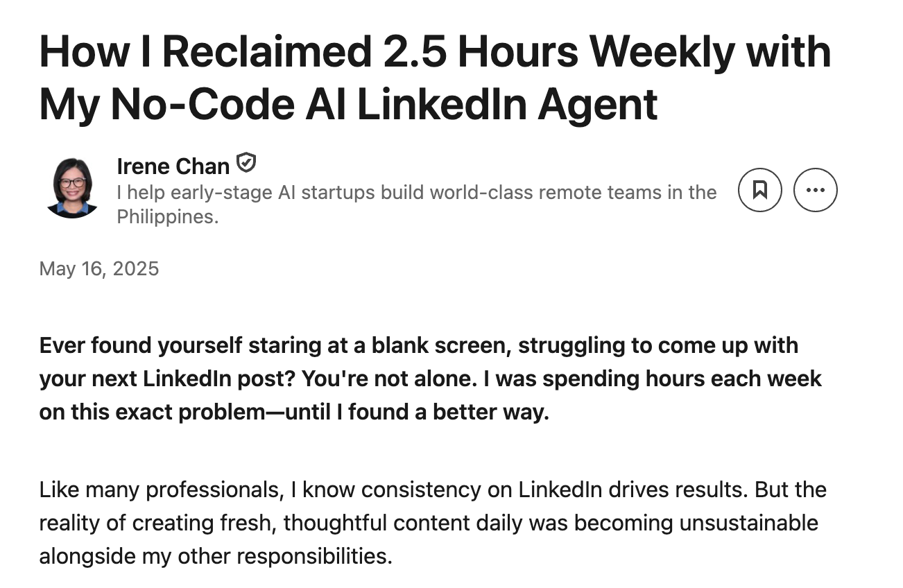LinkedIn Articles 