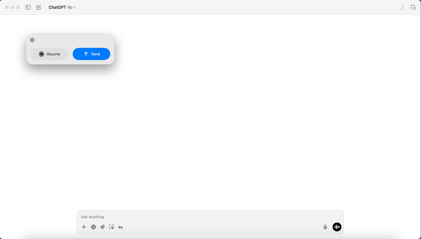 ChatGPT Record Mode Feature