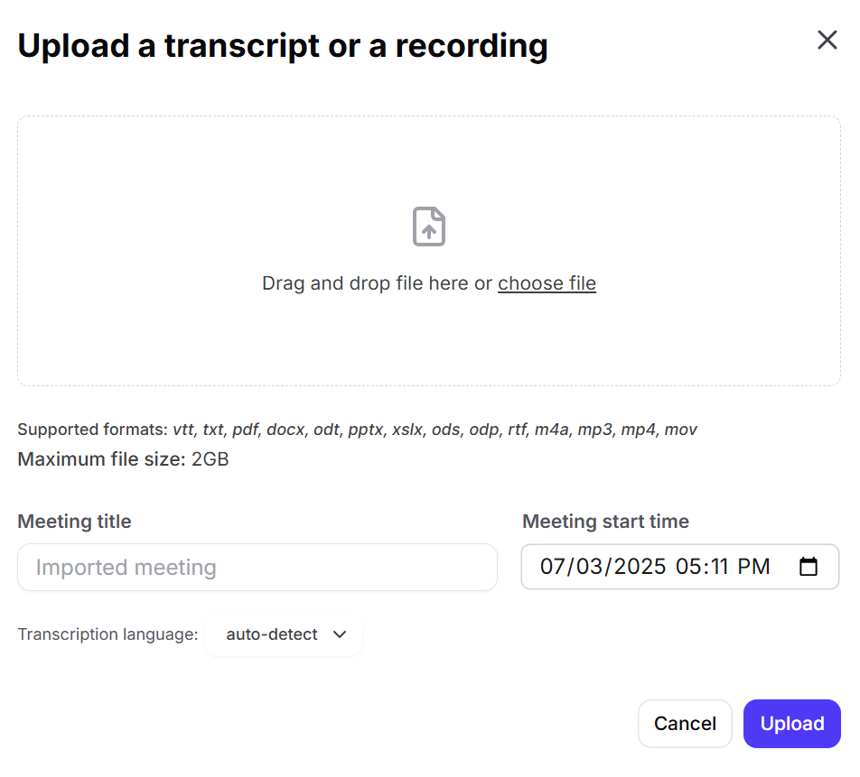 Upload Transcript on Tactiq