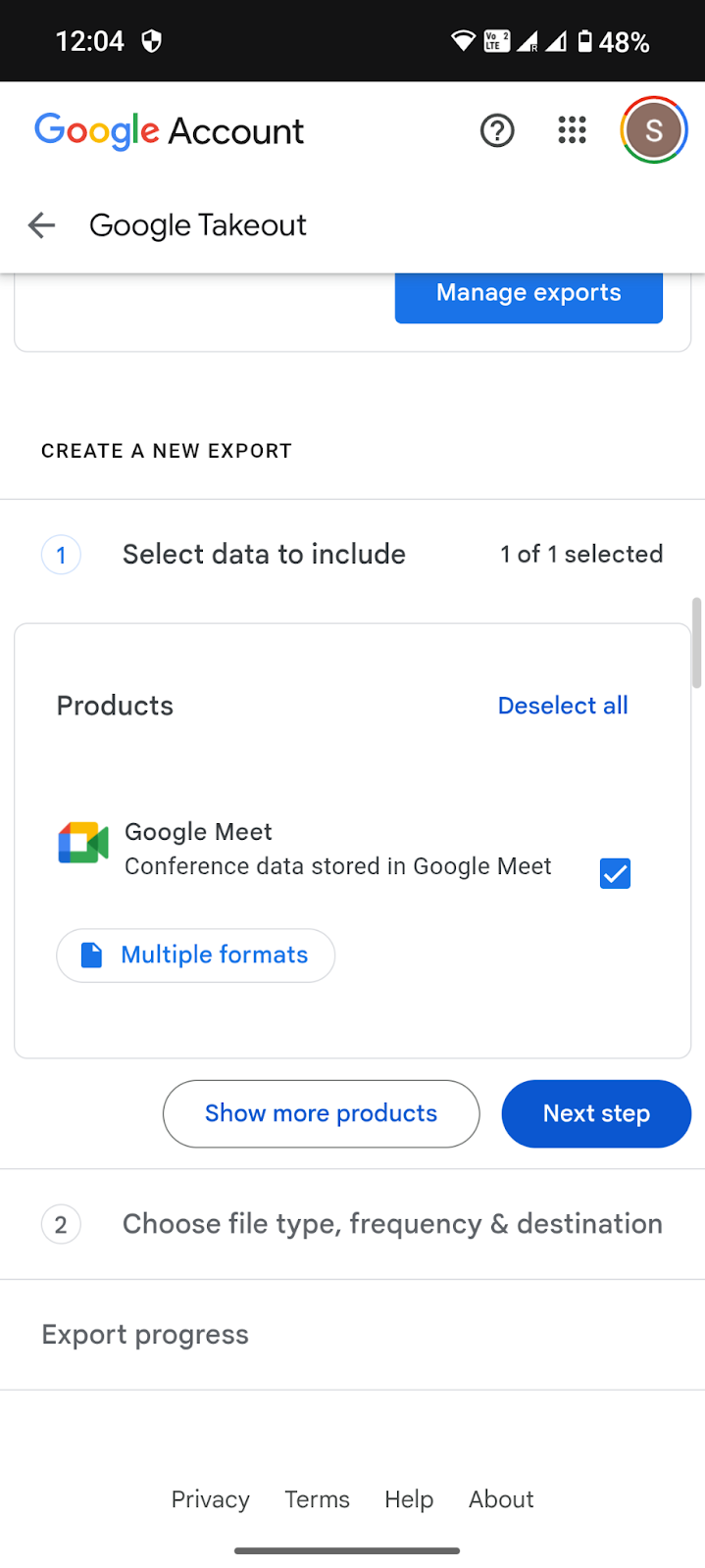 How to see your Google Meet history on Android