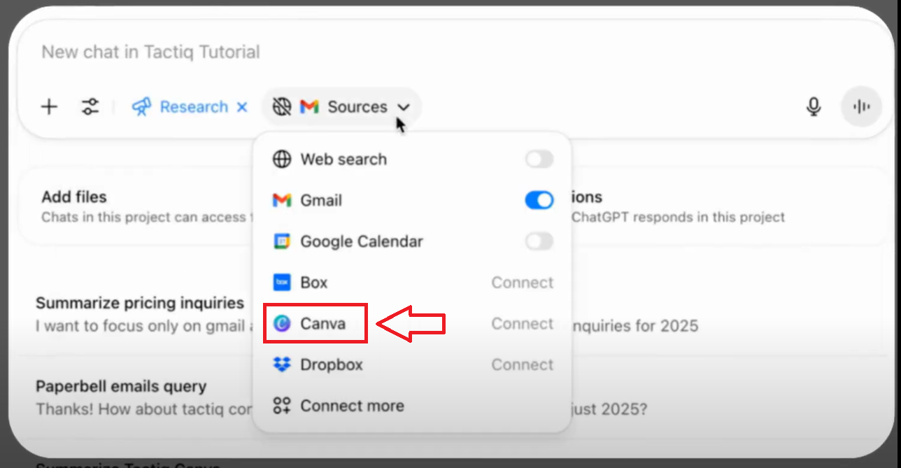 How to Connect ChatGPT to Canva