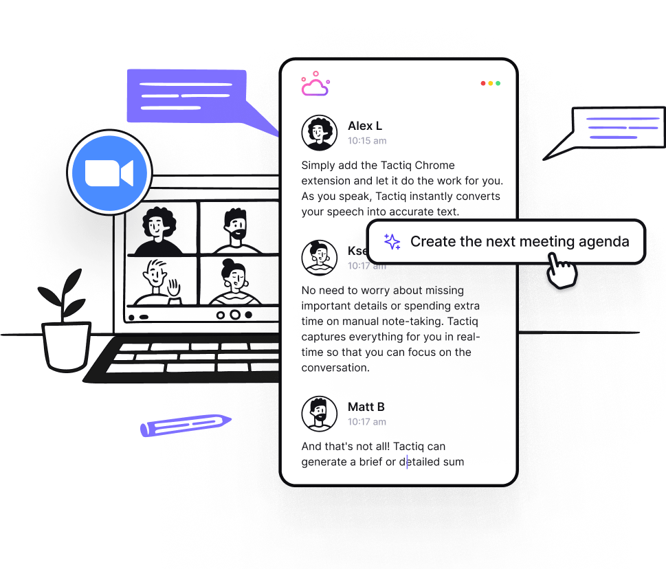How Tactiq Enhances Your Public Zoom Meeting Experience