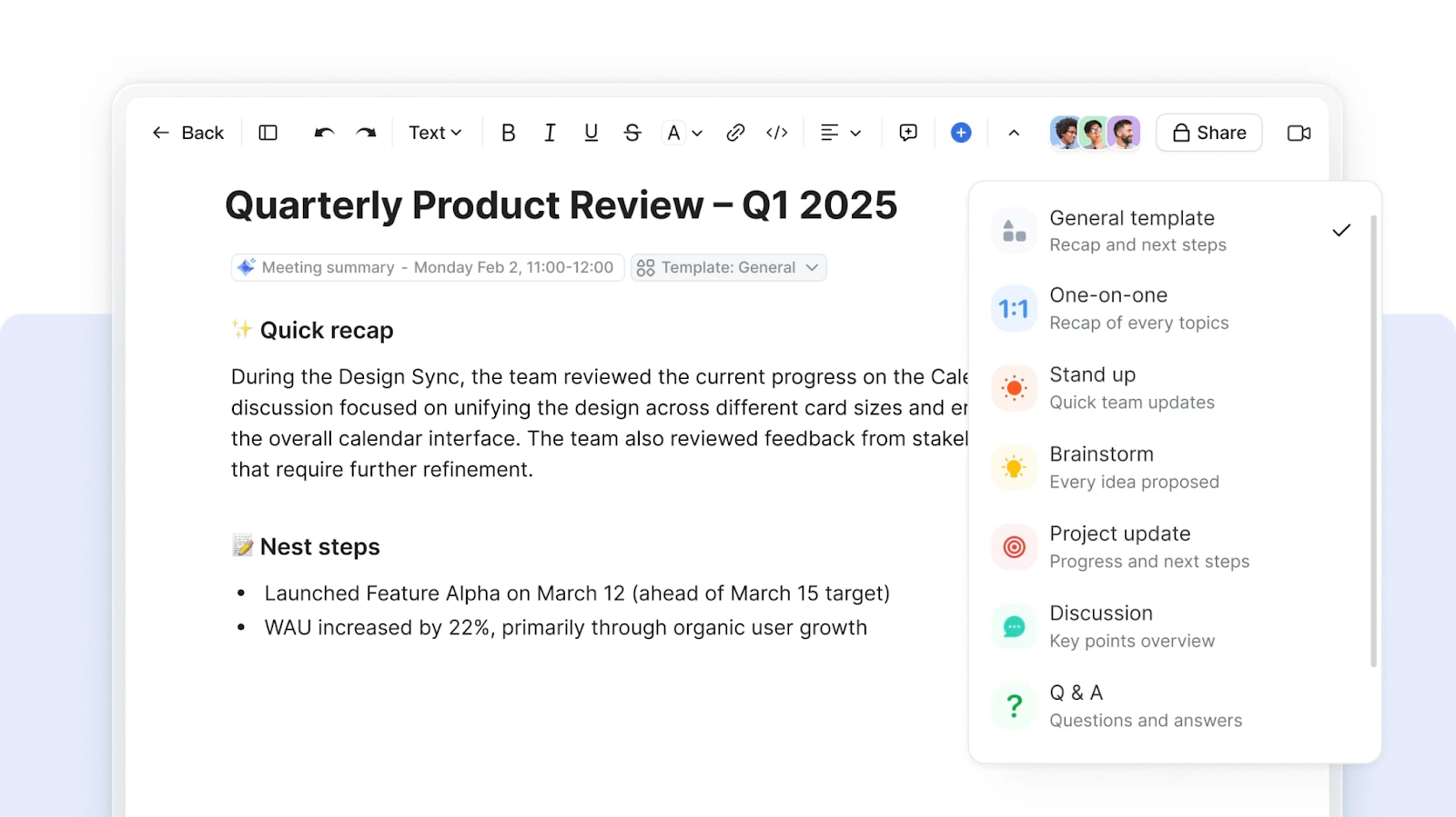 Document types_ docs, wikis, and tables