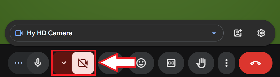 Using External Cameras On Google Meet