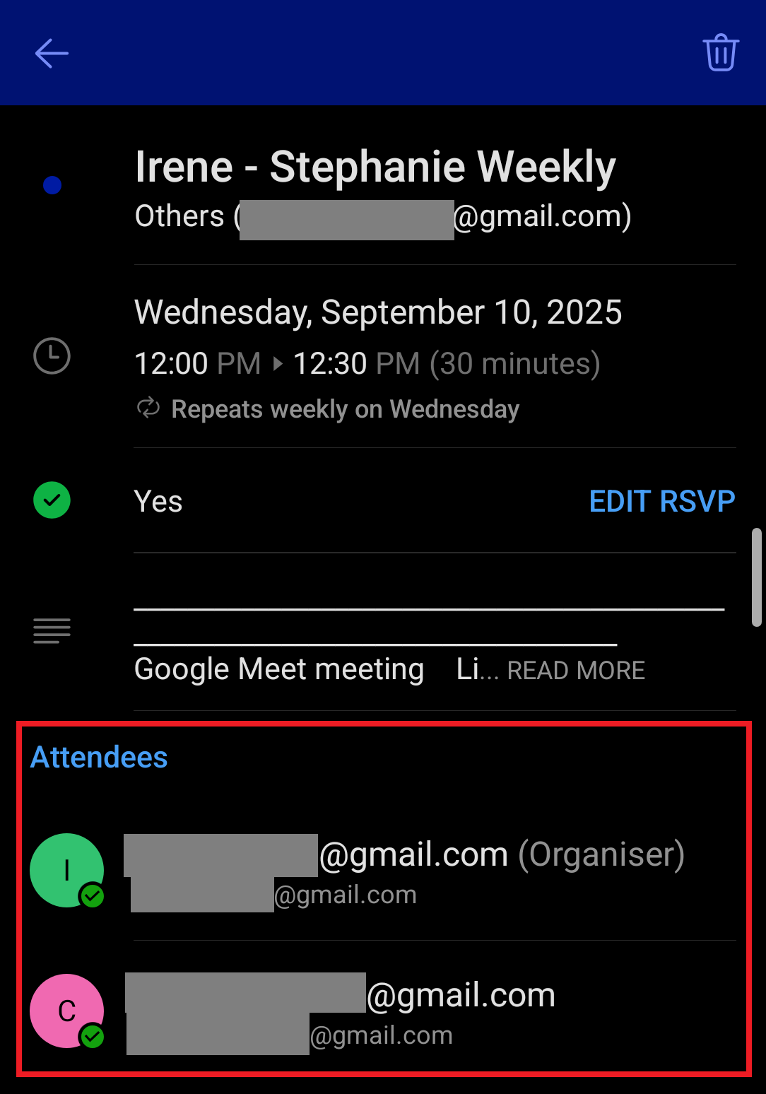 How to Check Attendee Responses In Outlook Mobile