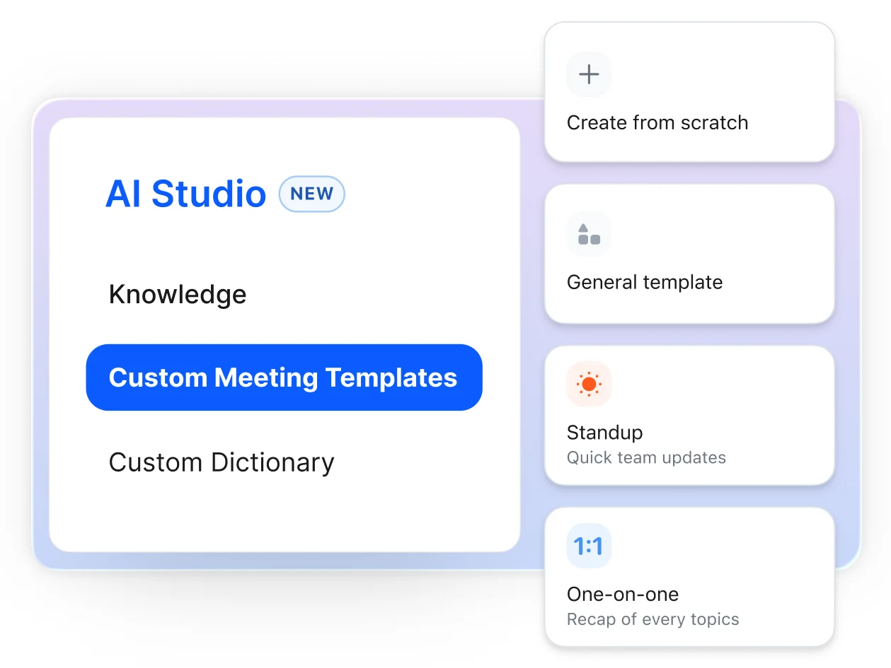 Zoom Custom Meeting Summary Templates