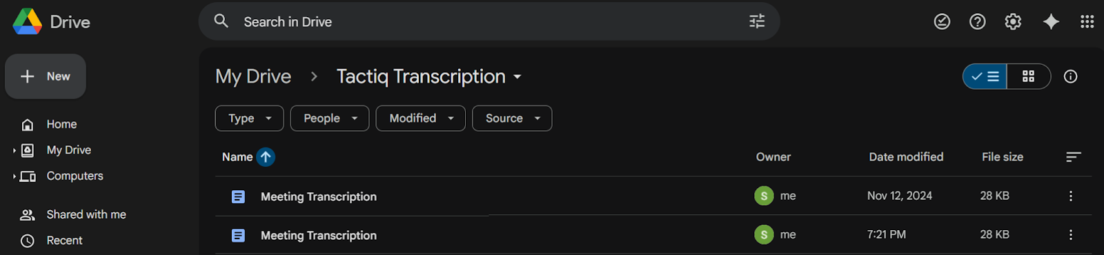 Using Tactiq For Google Docs Meeting Minutes