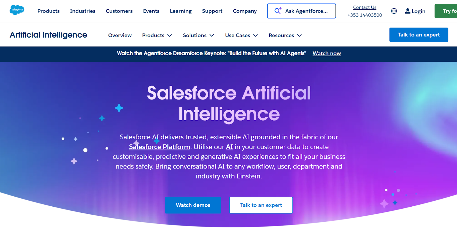 Salesforce AI (Einstein + Agentforce)