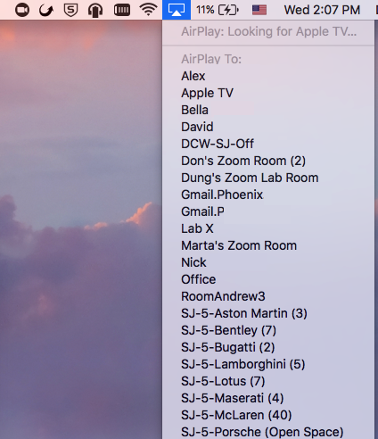 How to cast Zoom meetings using AirPlay from macOS