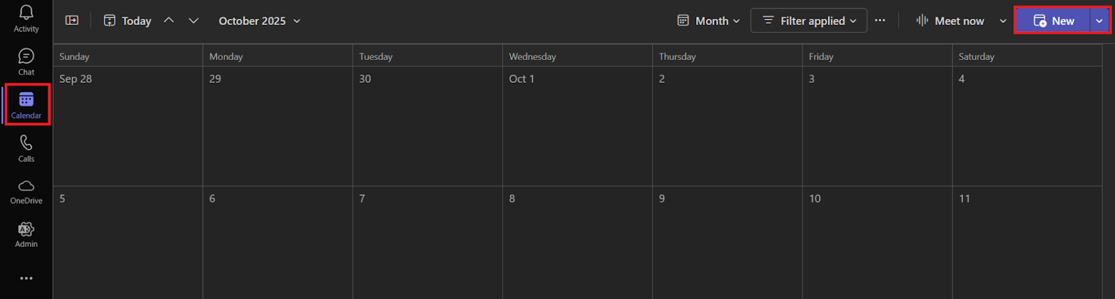 Schedule an MS Teams meeting