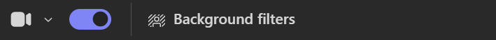 Teams background filters