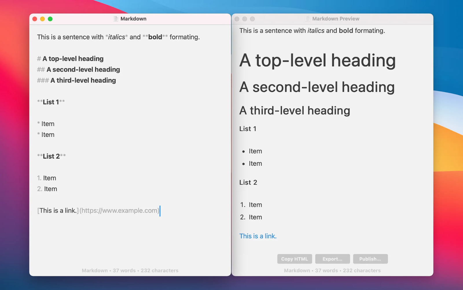 Export ChatGPT conversation to Markdown