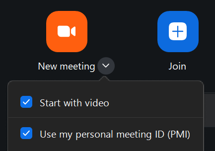 How to start a new meeting instantly on desktop (Windows, macOS, Linux)