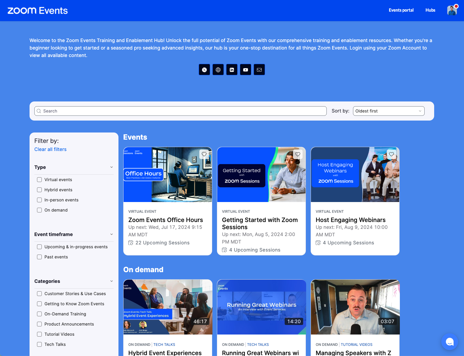 What Is a Zoom Event