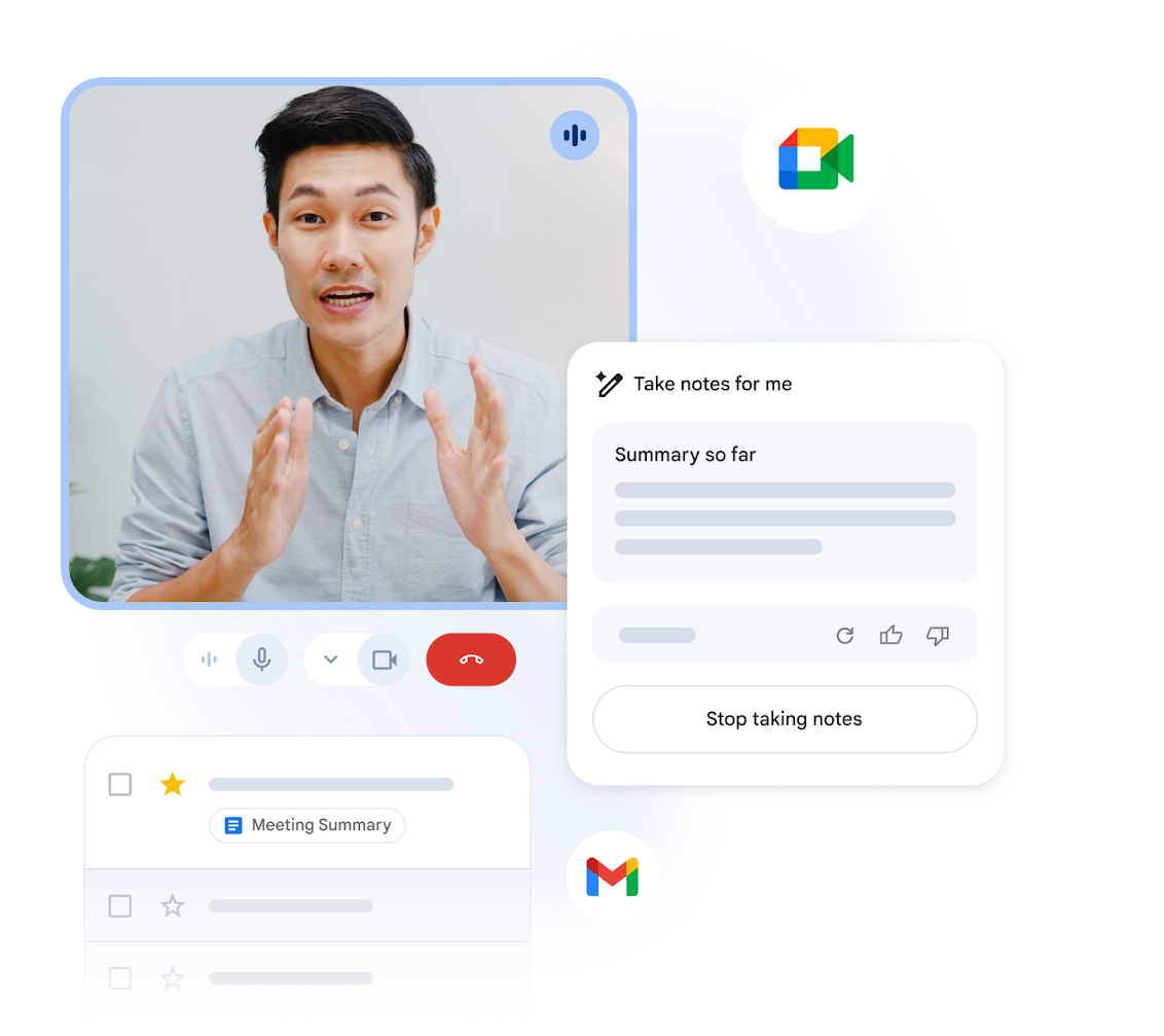 Gemini take notes for me