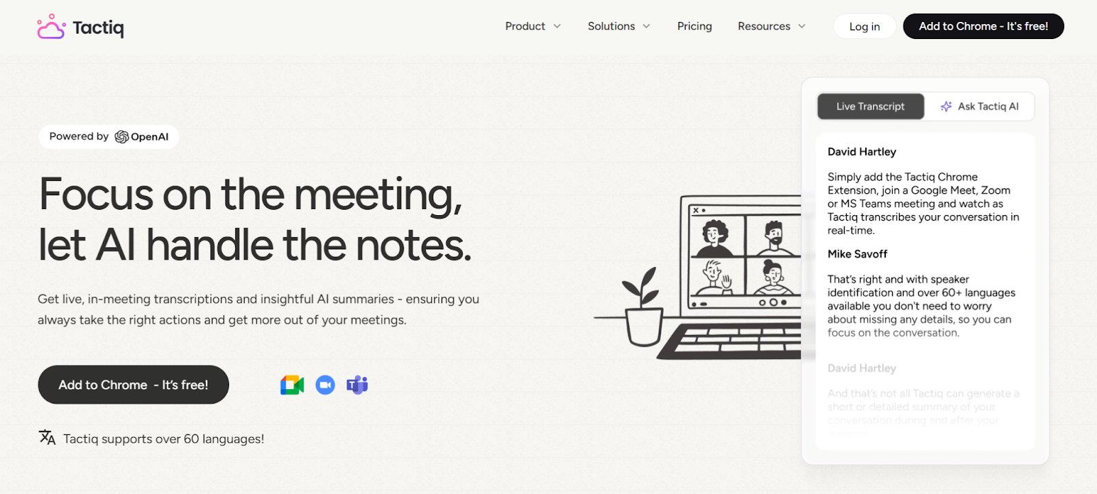 How To Use Tactiq With Gemini (Free Or Paid)